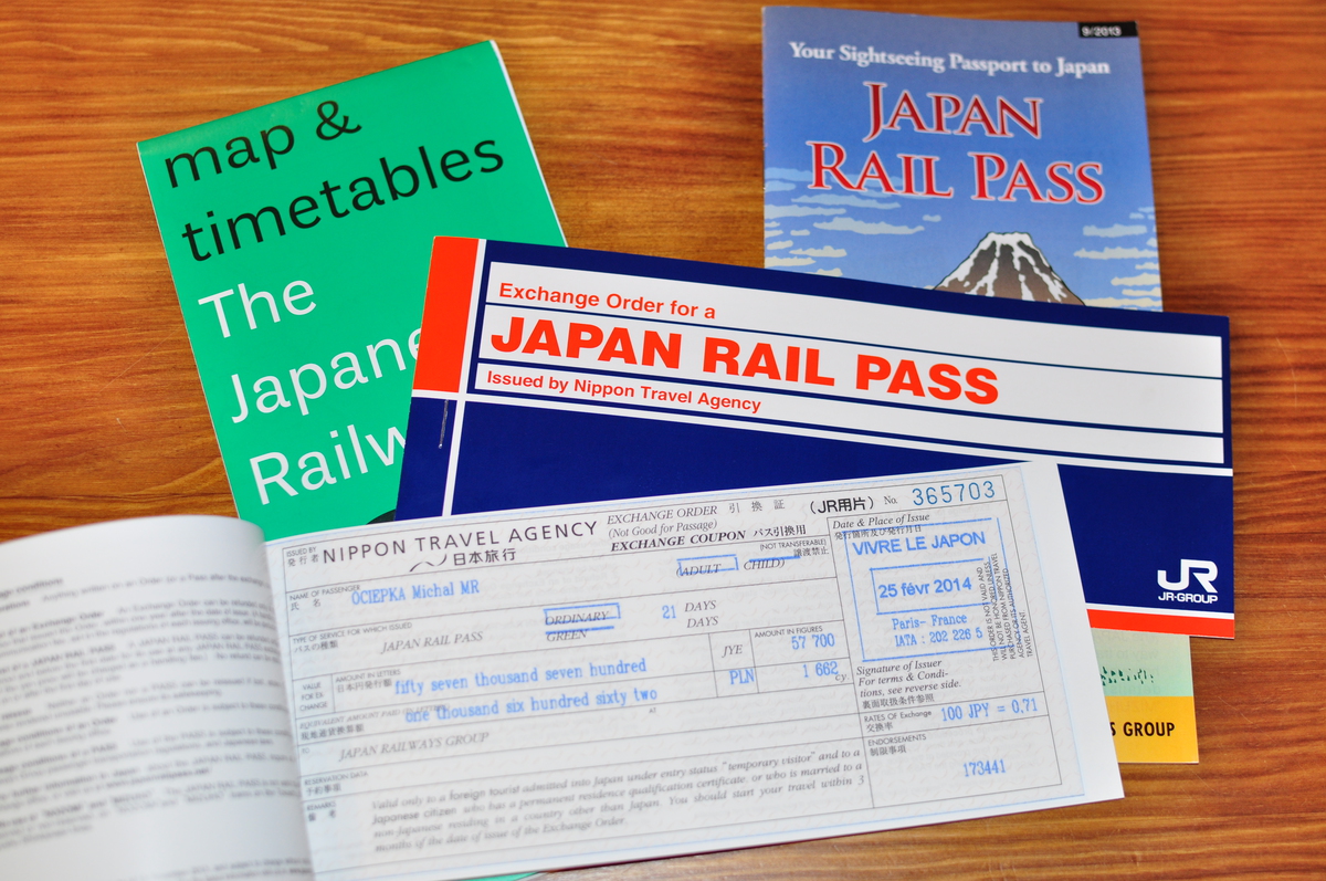 JR Pass - bilety na pociągi w Japonii