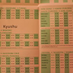 JR Pass - rozkład jazdy pociągów w Japonii