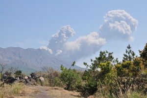 Wybuch wulkanu Sakurajima