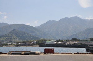 Yakushima - widok z portu