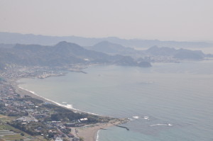 Widok na Zatokę Tokijską