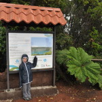 Oliwia tuz przy jeziorze Botos w Parku Narodowym Wulkanu Poas