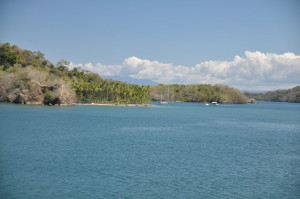Dopływając do półwyspu Nicoya