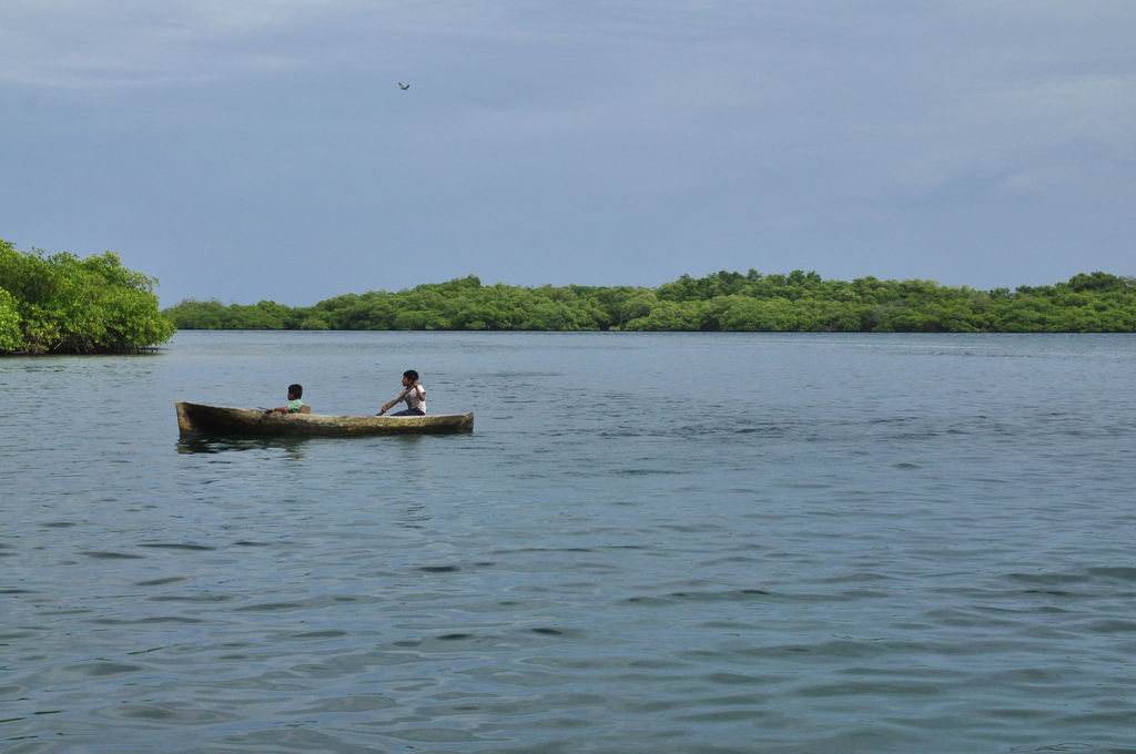 Mali Indianie na Bocas del Toro