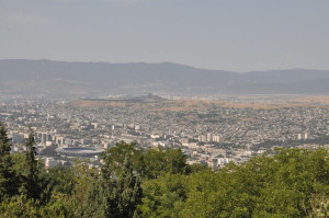 Tbilisi z góry