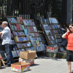 Książki na ulicach Tbilisi