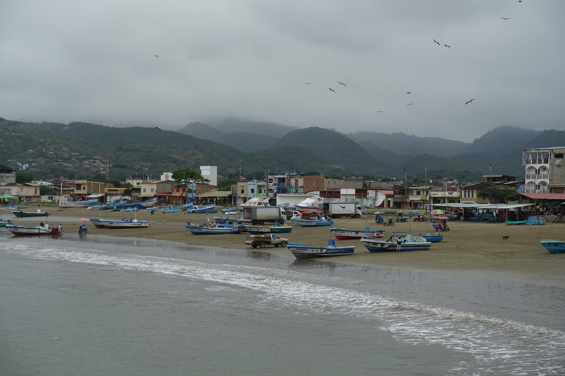 Puerto Lopez w Ekwadorze
