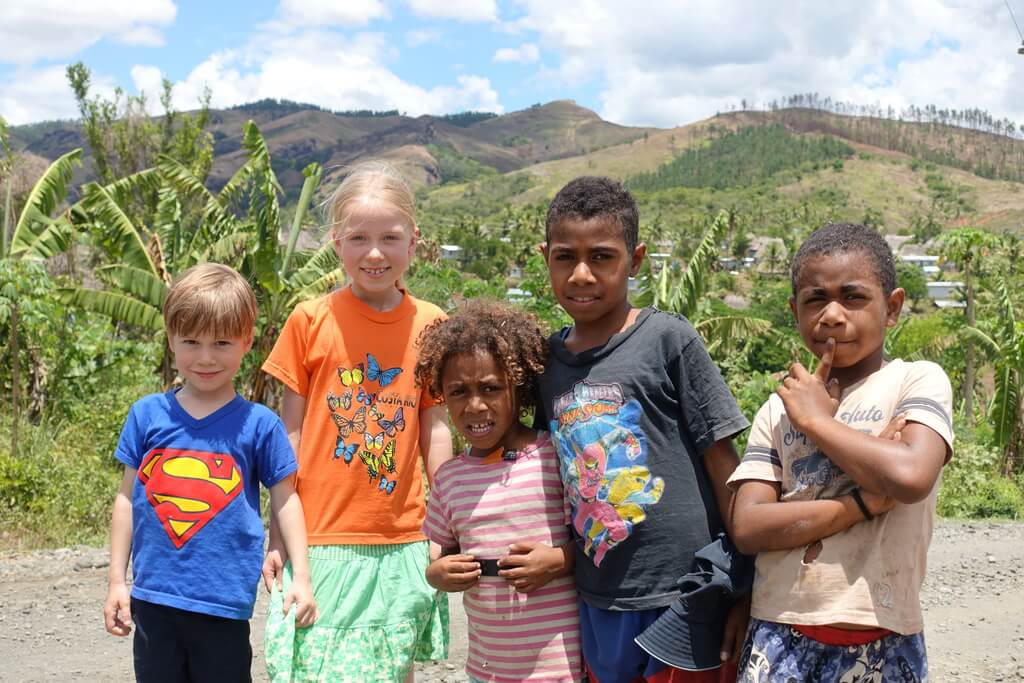 Dzieciaki na Fidżi